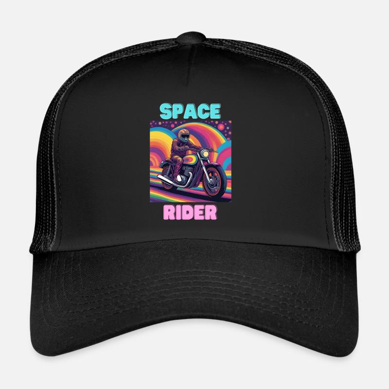 Space Rider Trucker Cap