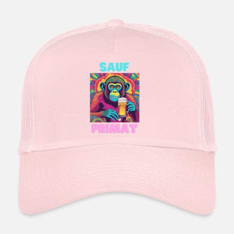Boire du primate Casquette trucker 