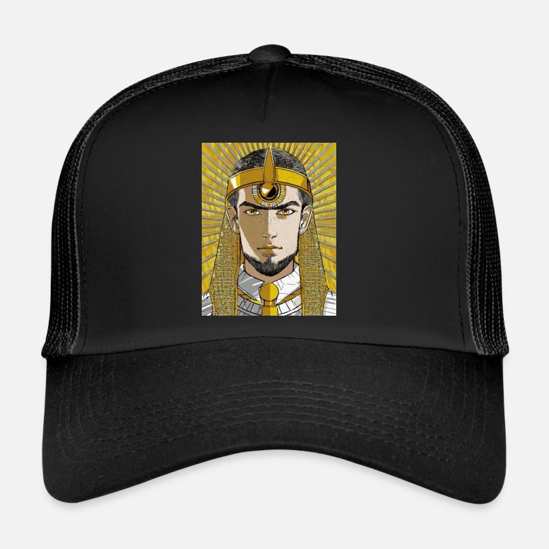 Egyptian Pharaoh - Trucker Cap - black/black