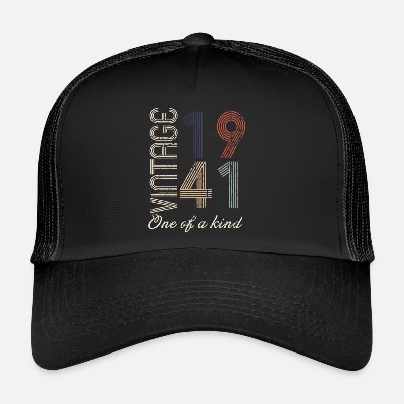 83. Geburtstag 1941 - Vintage Retro Geschenkidee Trucker Cap