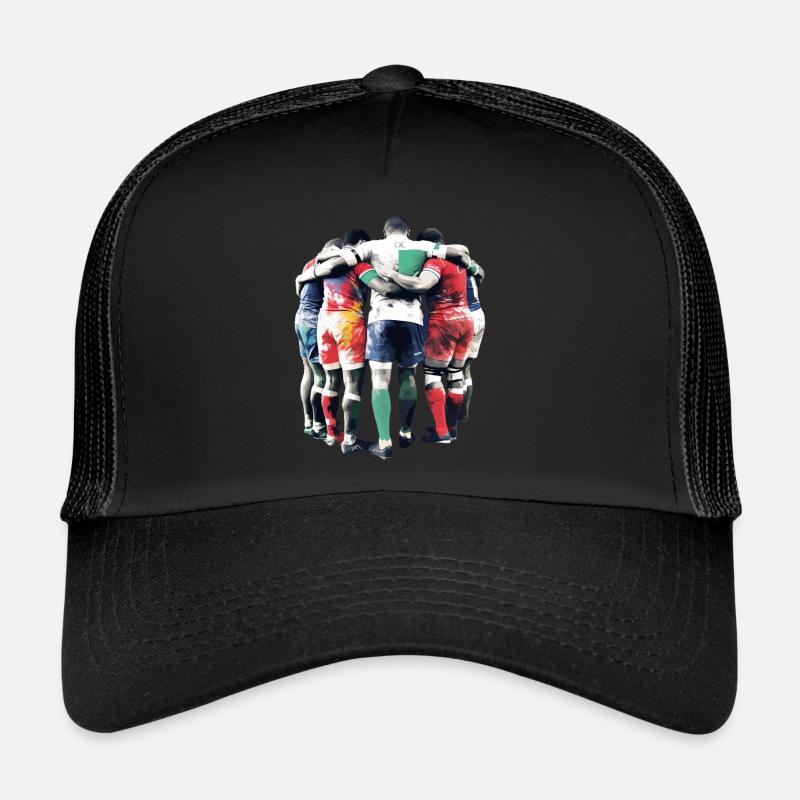 Les joueurs de rubgy Casquette trucker 