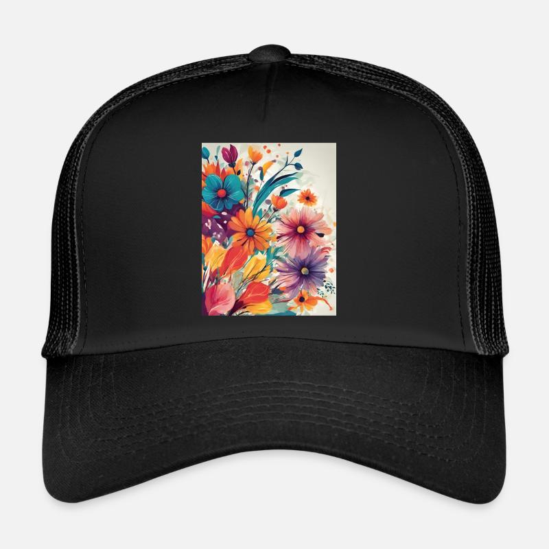 Flowers Trucker Cap