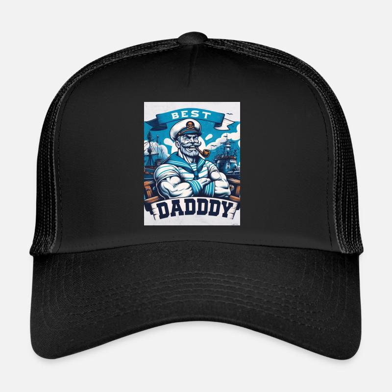 Best Daddy Vatertagsgeschenk - Trucker Cap - Schwarz/Schwarz