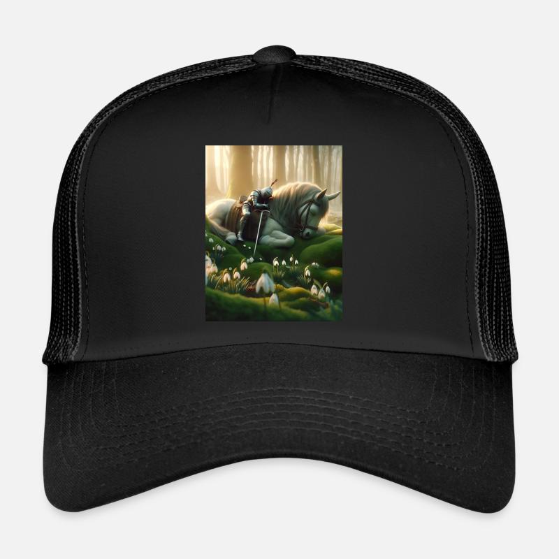 RitterSchlummer - Trucker Cap - Schwarz/Schwarz