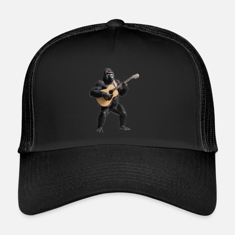 Gorilla Guitar Trucker Cap