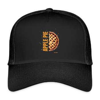 Half a cake in quick cooking - Trucker Cap - black/black - Front