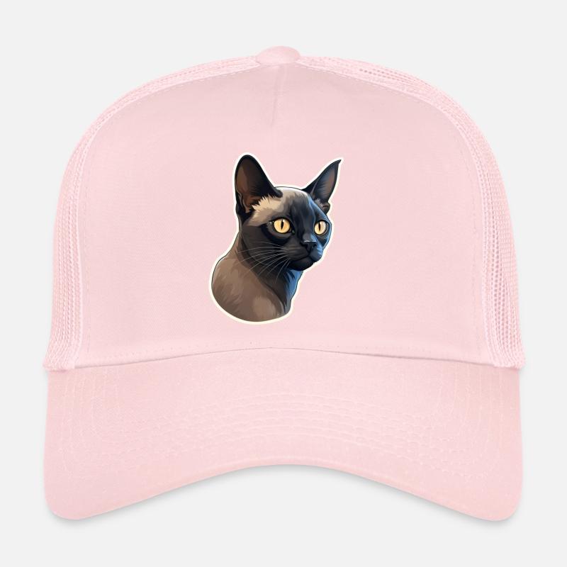 Chat birman Casquette trucker 