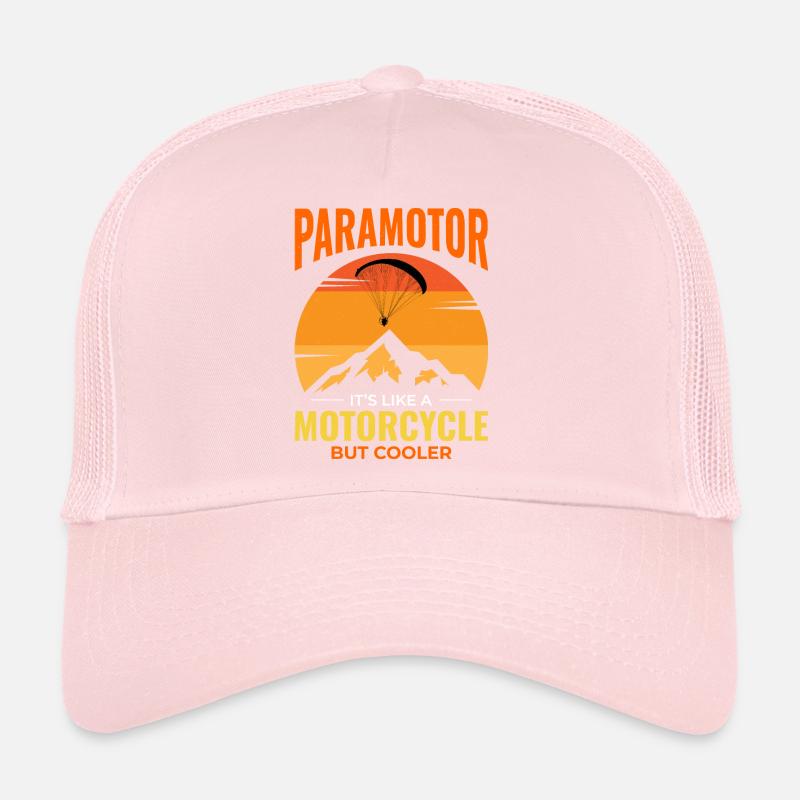 Pilote de paramoteur Paramoteur Parapente motorisé Casquette trucker 