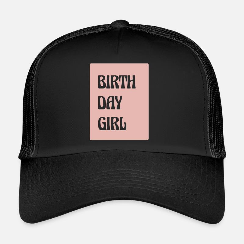 Fille d’anniversaire Casquette trucker 