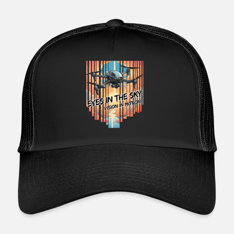 Les yeux dans le ciel Casquette trucker 