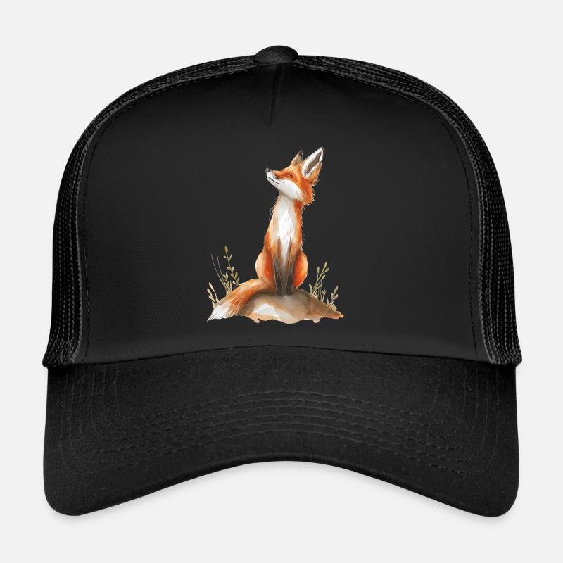 Amused Fox Trucker Cap