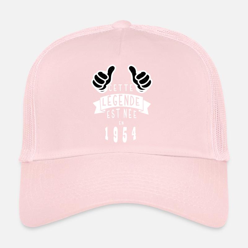 Legend 1954 Authentic 1954 Vintage Bursdag Trucker Cap