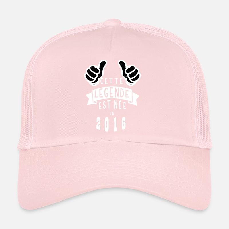 Légende 2016 Authentic 2016 Vintage Bursdag Casquette trucker 