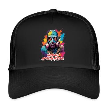 Urban Apocalypse - Trucker Cap - black/black - Front