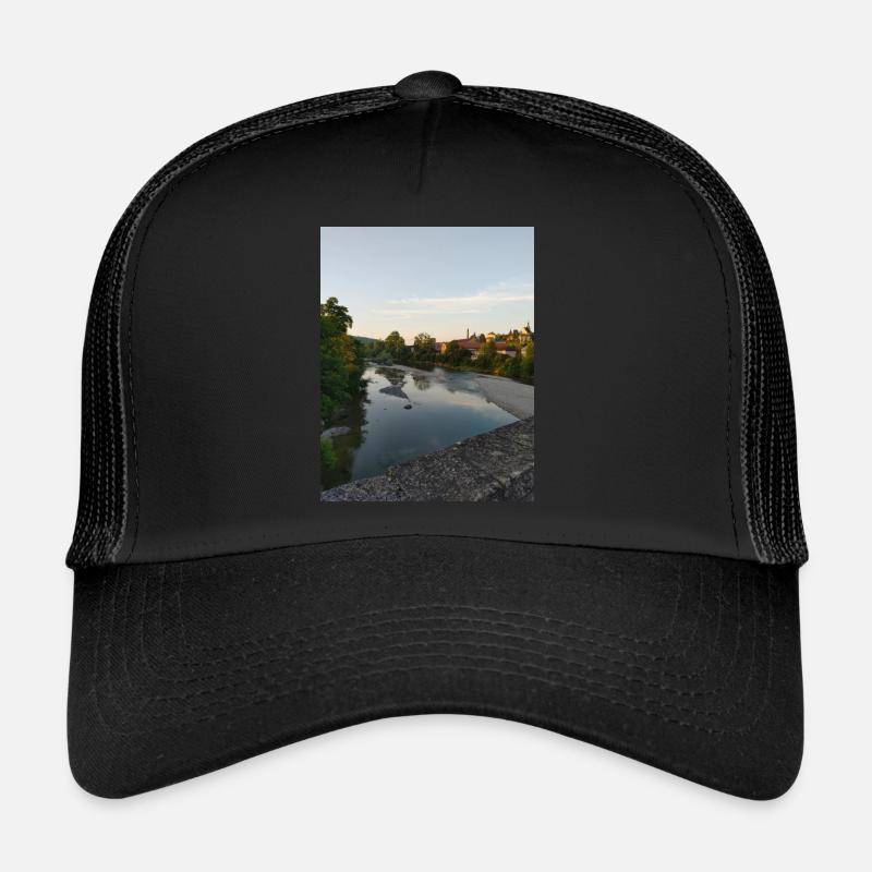 Abendstimmung - Trucker Cap - Schwarz/Schwarz