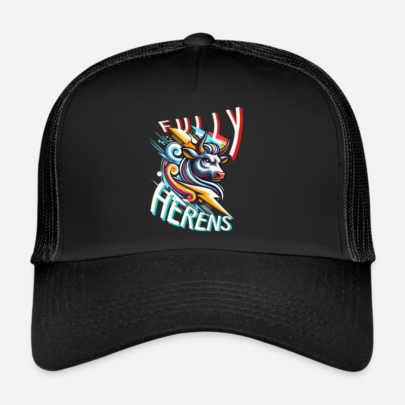 Hérens cow, eringer,Fully Trucker Cap