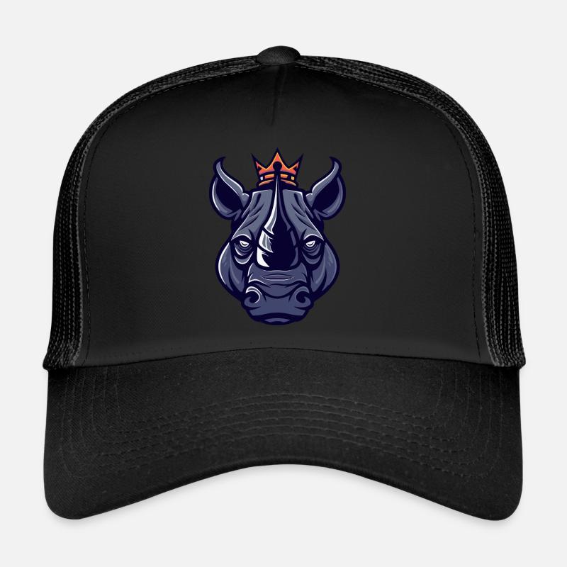 Couronne de rhinocéros Casquette trucker 