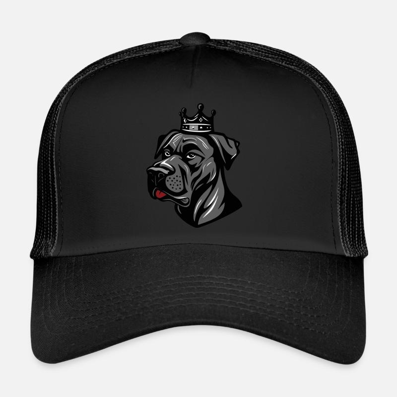Great Dane Dog Crown Trucker Cap