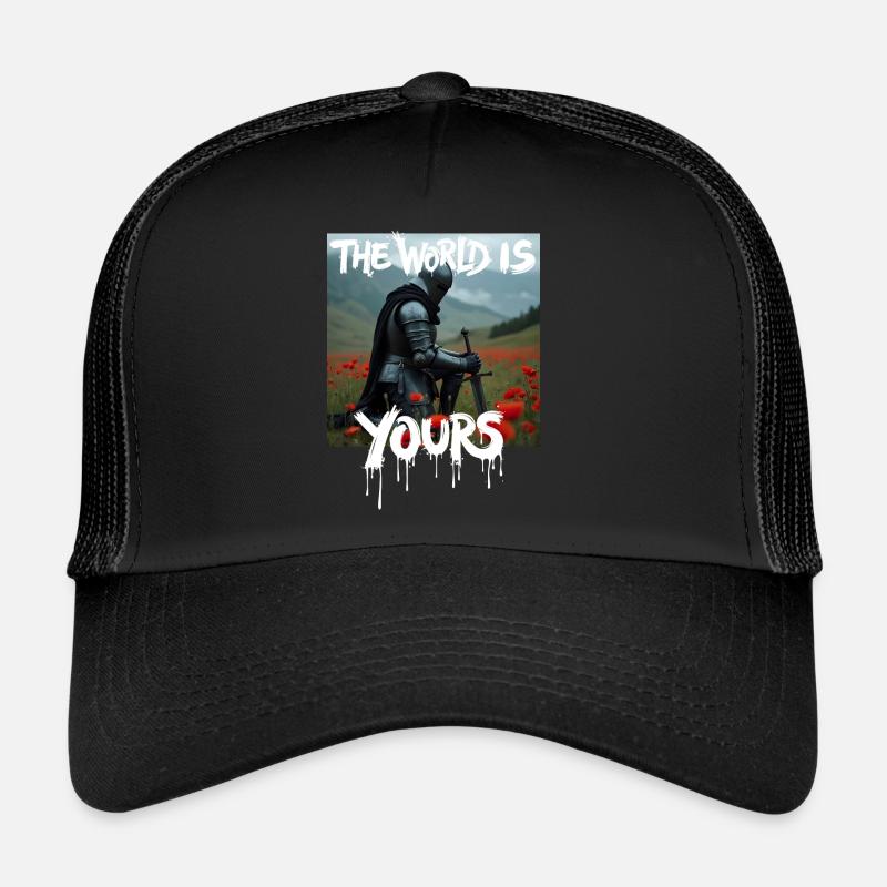 THE WORLD IS YOURS x FALLEN KNIGHT Trucker Cap