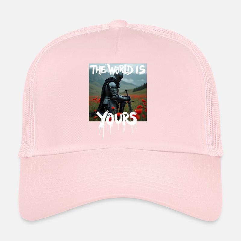 THE WORLD IS YOURS x FALLEN KNIGHT Trucker Cap