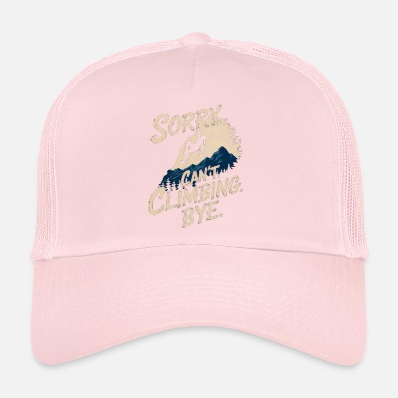 Escalade Escalade libre Escalade de rocher pour femmes Casquette trucker 