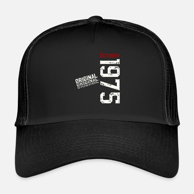 50th Birthday Original October 1975 Volume 75 Trucker Cap