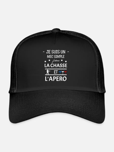 Jagd - Trucker Cap - Schwarz/Schwarz
