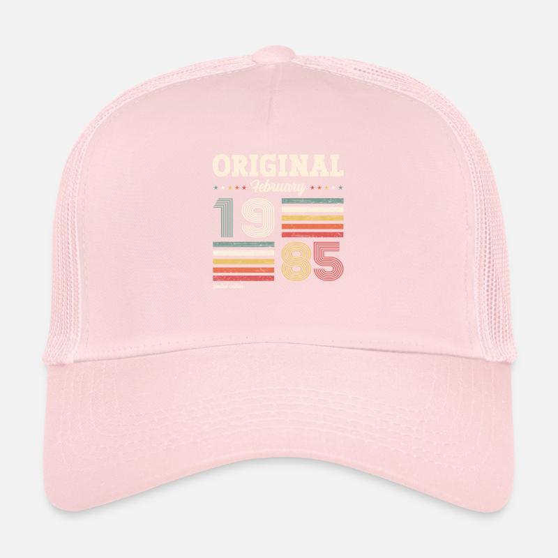 40. Geburtstag Geschenk Mann Original Februar 1985 Trucker Cap