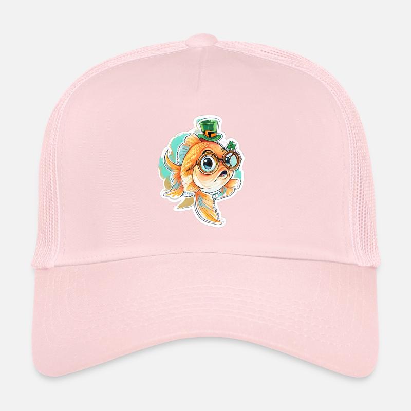 St. Patrick's Day Goldfish Gift Trucker Cap