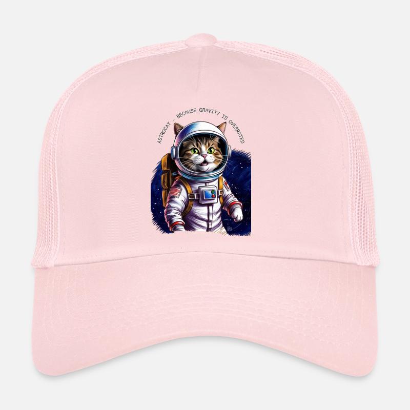 Astro Katze Geschenk Trucker Cap