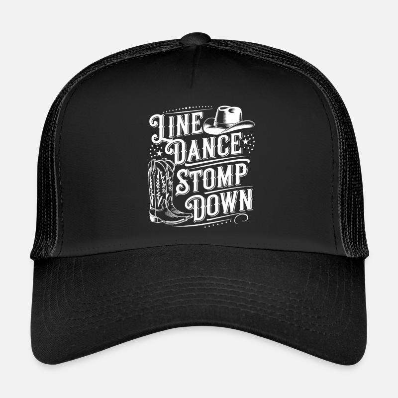Danse en ligne Stomp Down Country Dance Casquette trucker 