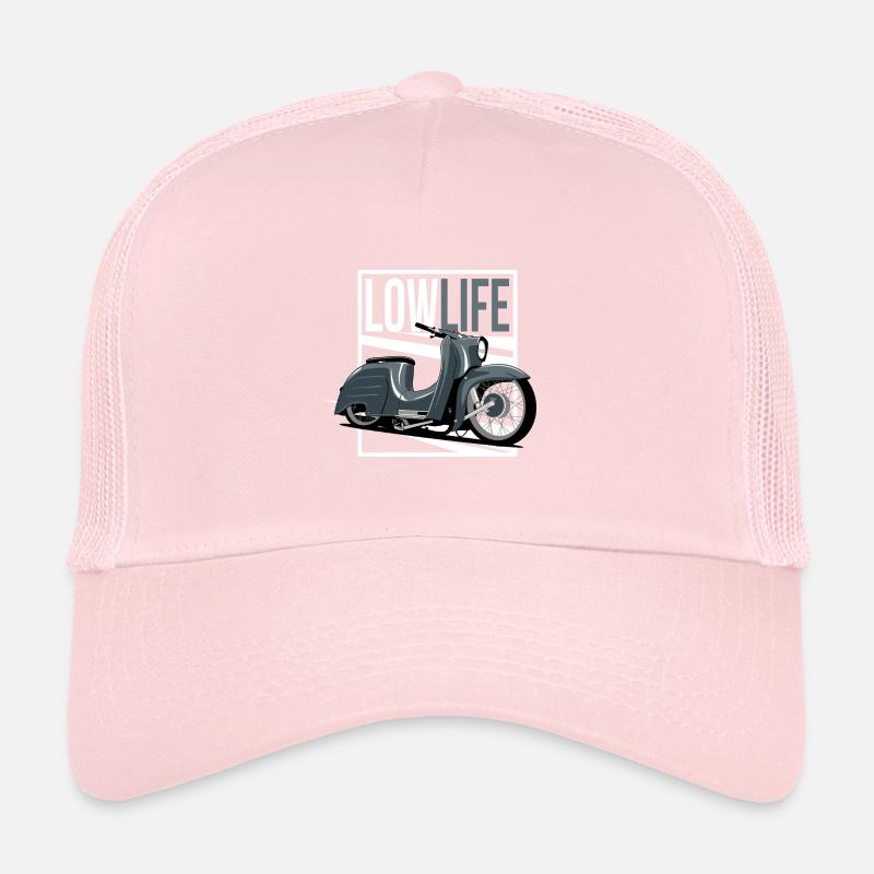 vélomoteur à basse vie Casquette trucker 