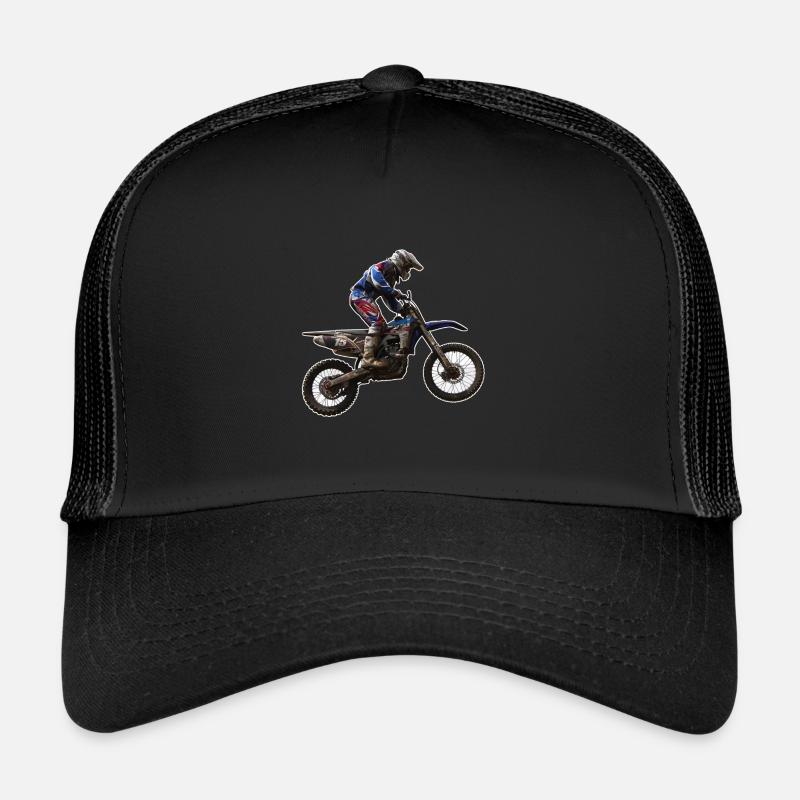 enduro - Trucker Cap - Schwarz/Schwarz