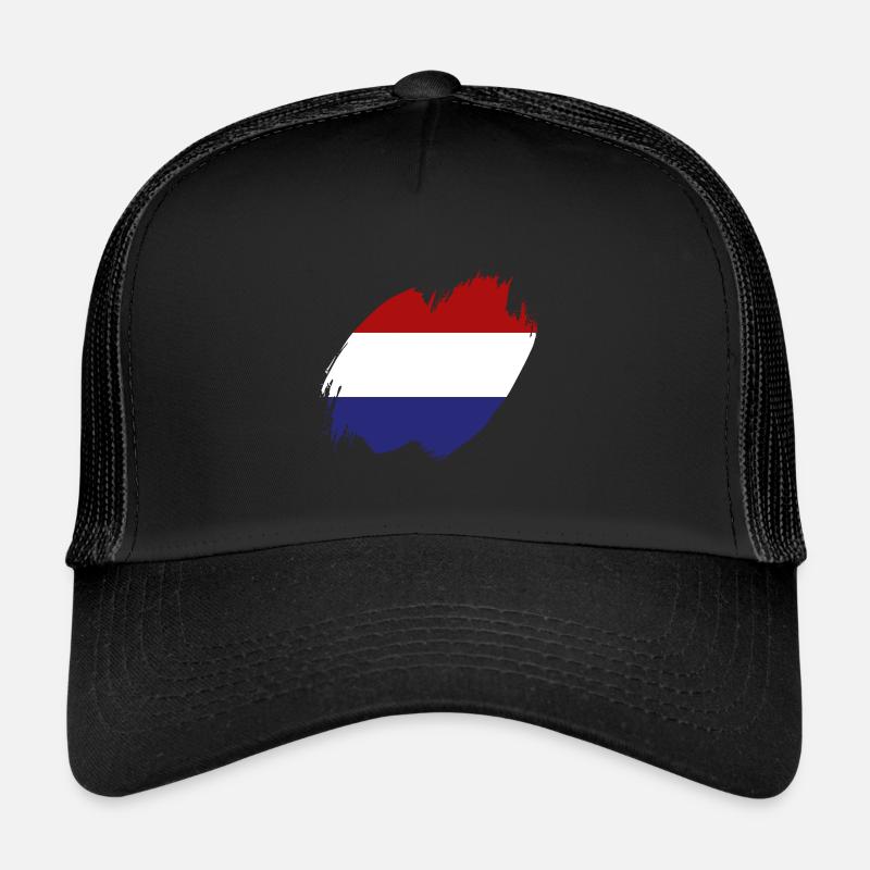Pays-Bas Drapeau Hollande Drapeau néerlandais Casquette trucker 