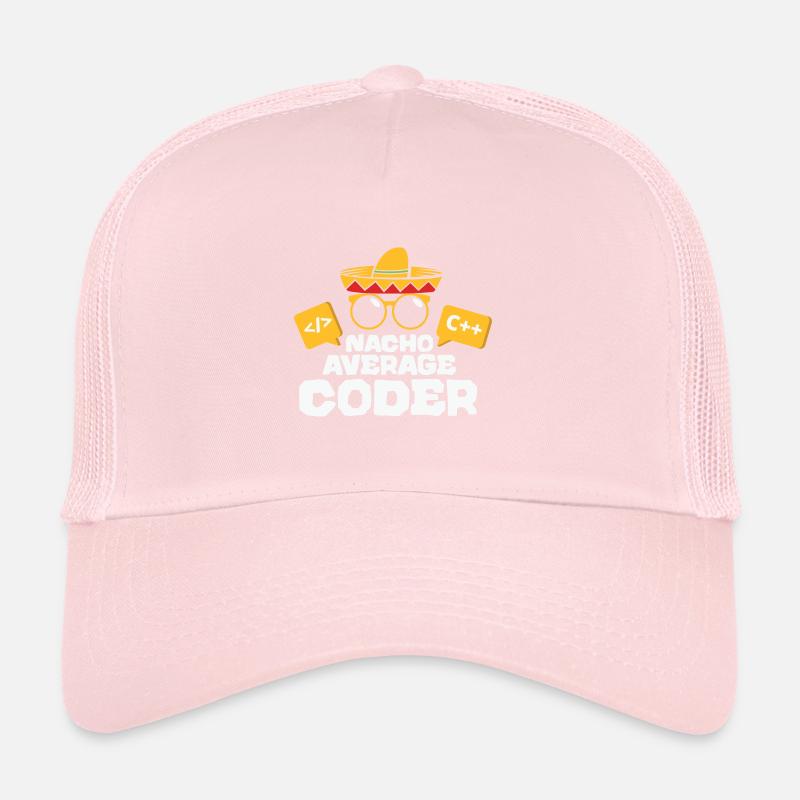 Nacho Codeur Moyen Codage Taco Programmeur Mexicain Casquette trucker 