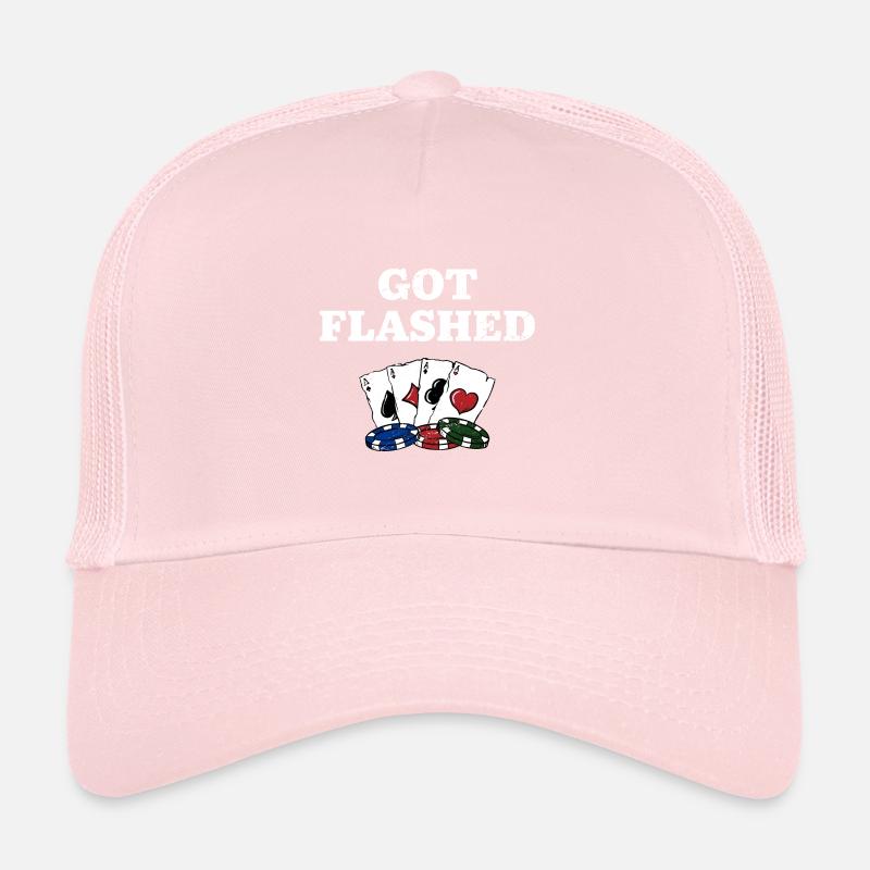 Got Flashed Card Games Casino Card Player Casquette trucker 