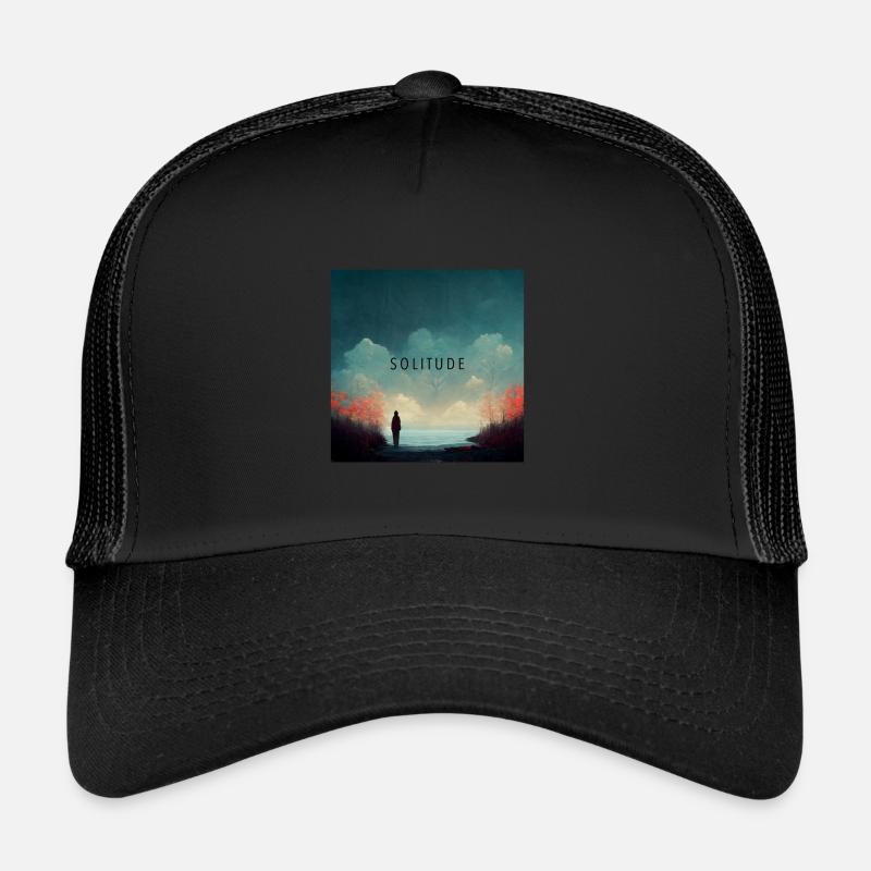 Einsamkeit - Einsamer Mann Trucker Cap
