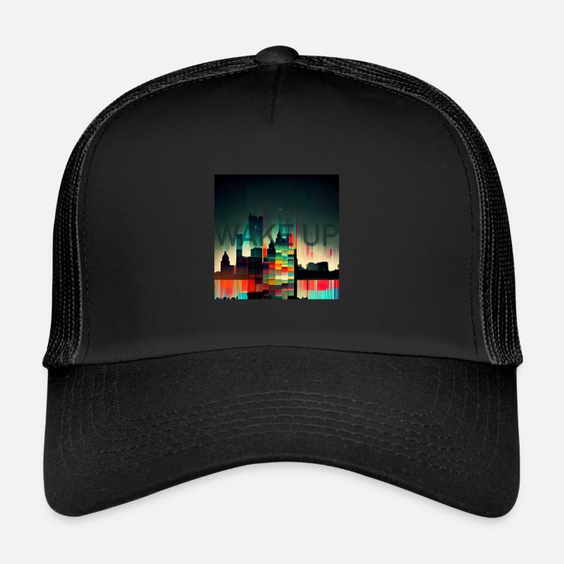 Wake Up Wach Auf Trucker Cap