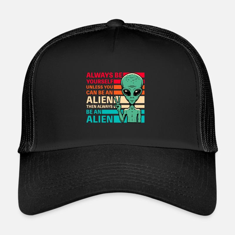 Alien Lustiger Spruch Trucker Cap
