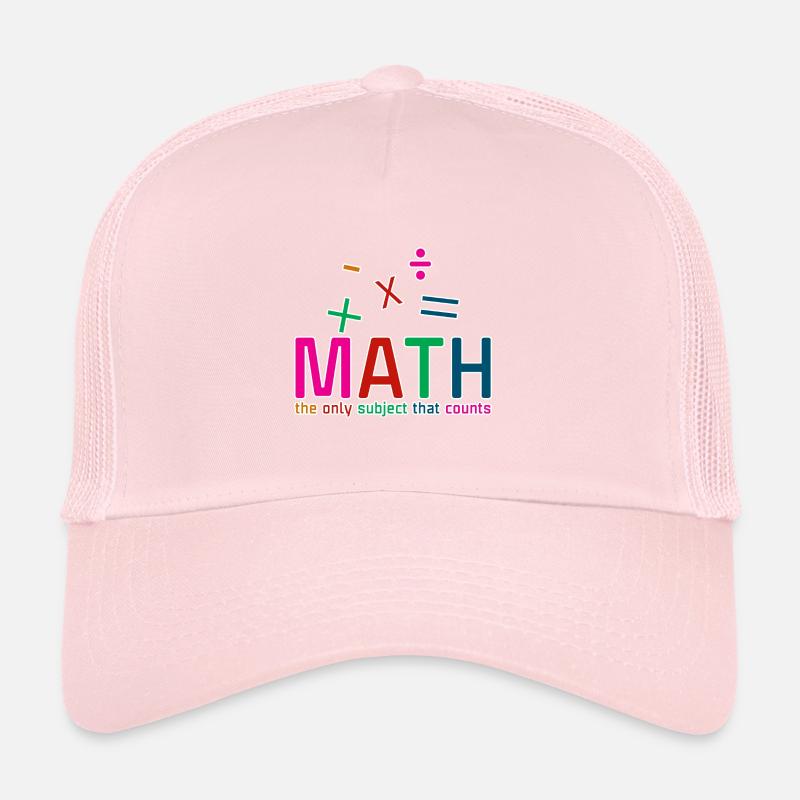 Les mathématiques, la seule matière qui compte 2 Casquette trucker 
