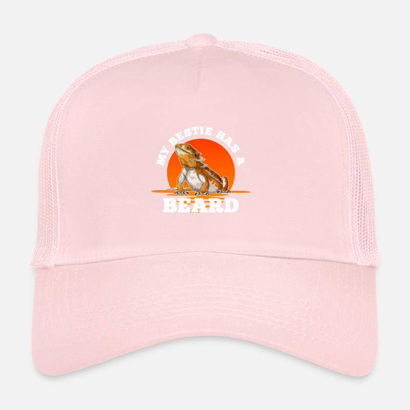 Bearded Dragon My Bestie Has A Beard Trucker Cap