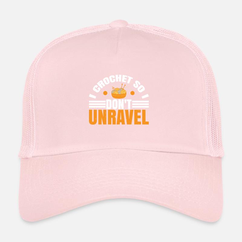 Je crochete pour ne pas démêler 3 Casquette trucker 
