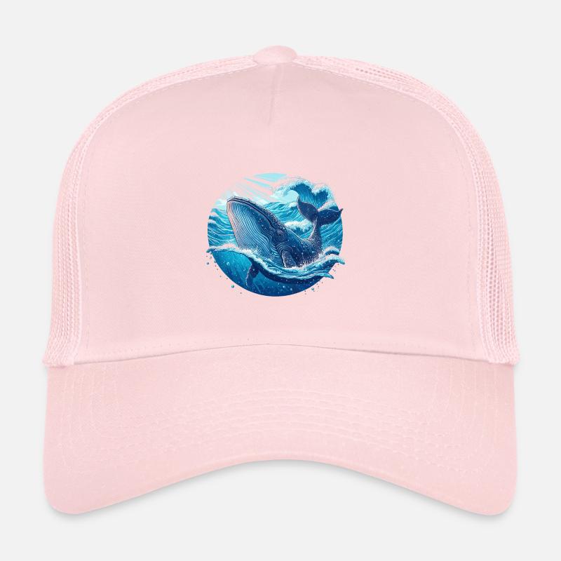 Blue Whale Trucker Cap