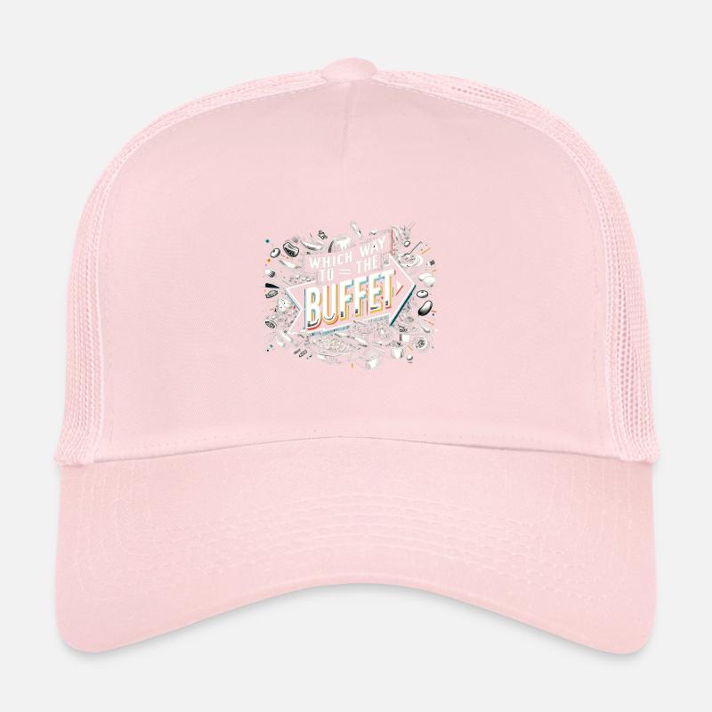 which way to the buffet 47 Trucker Cap