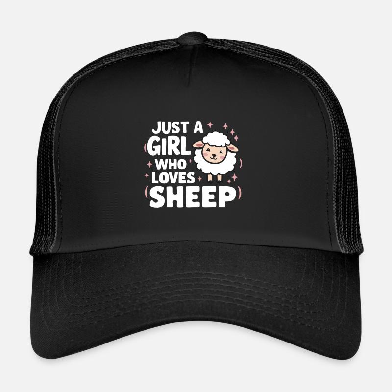 Sheep Sheep Farmer Lamb Farmer Trucker Cap