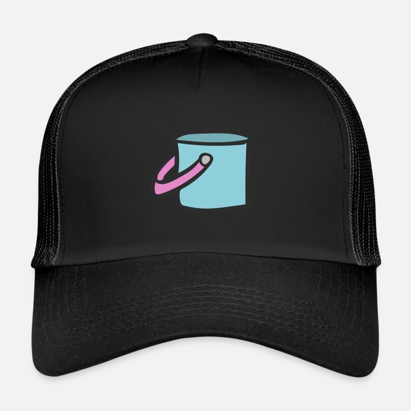 Eimer Haushalt Geschenk Trucker Cap