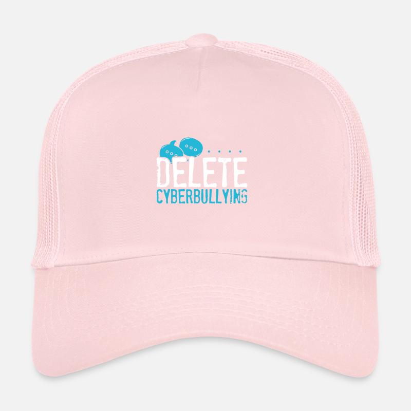 Anti-Mobbing-Geschenk Löschen Cybermobbing-Geschenk Trucker Cap