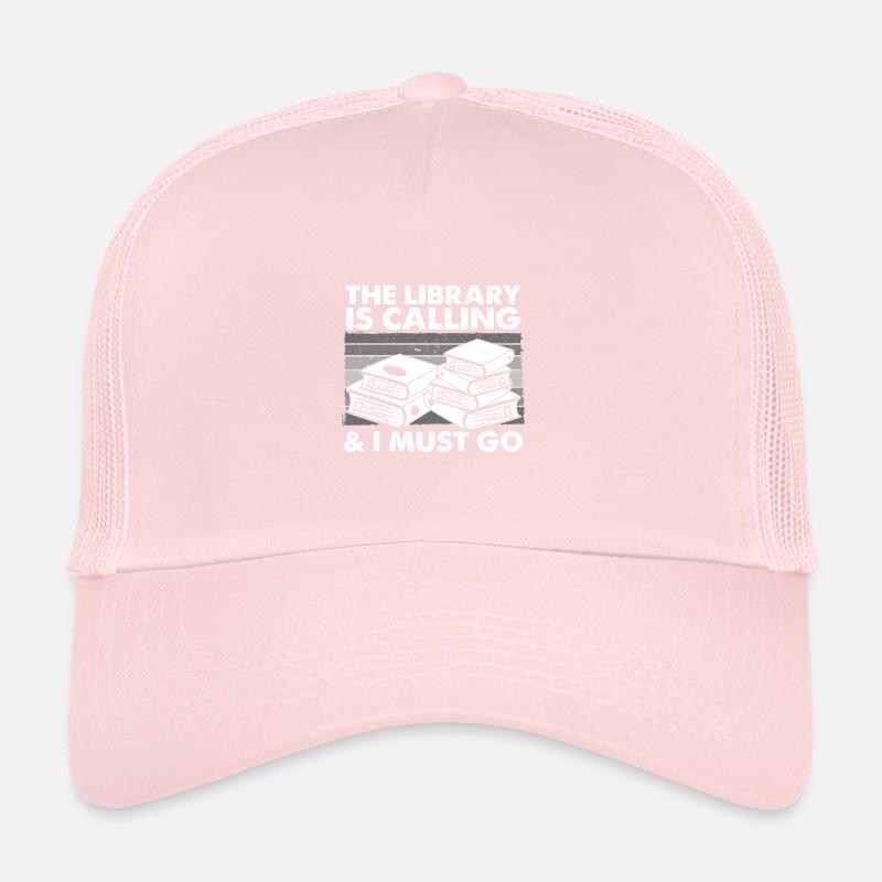 Bibliothekar Geschenke Bibliothek Berufung muss Buch gehen Trucker Cap