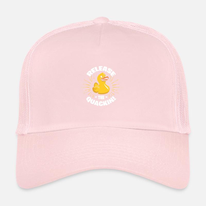 Cute Duckie libère le sarcasme de canard drôle de charlatan Casquette trucker 
