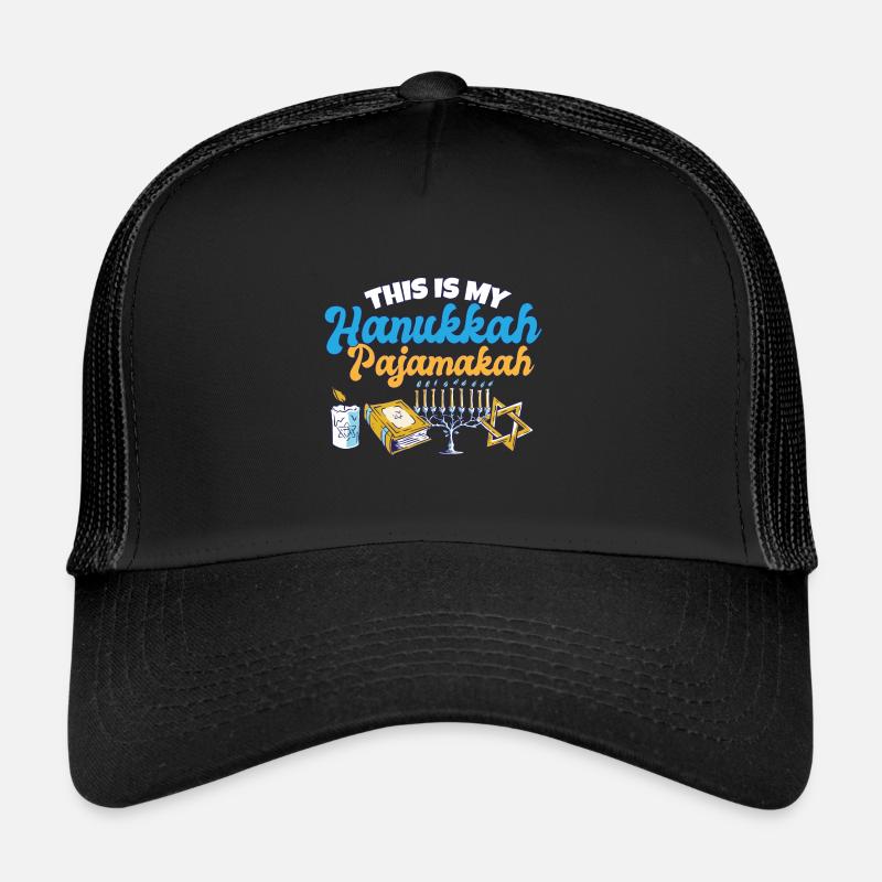 C’est mon pyjama de Hanoukka juif assorti Casquette trucker 
